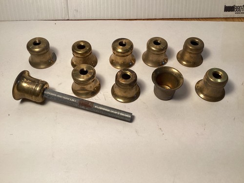 Solid brass threaded bell - 10,