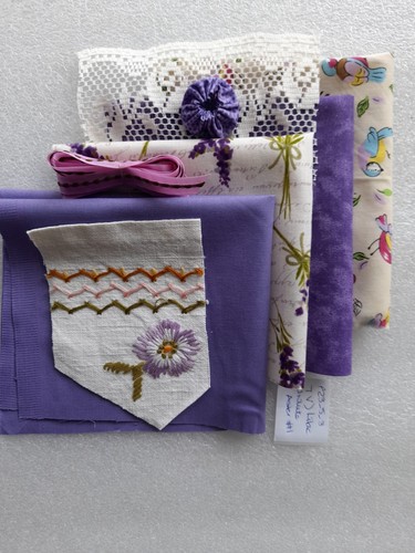 Vintage embroidered linen - vintage, &