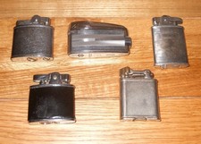 Job Lot Five Vintage Lighters Ronson Spares or Repair
