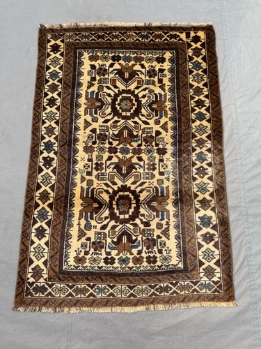 2x4 handmade afghan baluchi - handmade,
