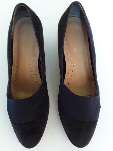 Van dal navy suede slip - dal,