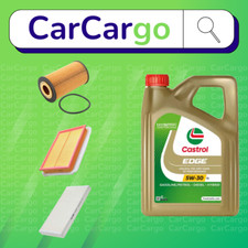 Service Kit Vauxhall Corsa 1.2 Twinport Petrol 2004-2006 Oil Air Cabin CASTROL