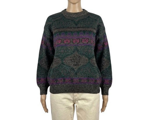 Vintage 80s womens jumper - 80s,