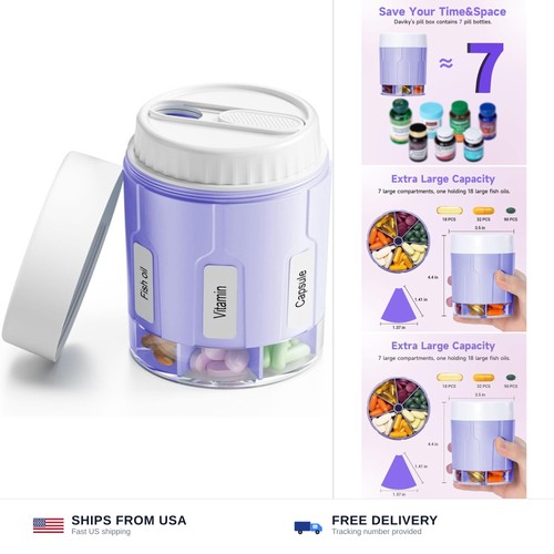 Daviky pill bottle - daviky,