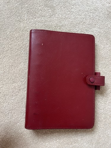 Vintage burgundy leather - burgundy,