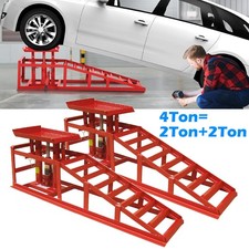 4 ton Hydraulic Car Ramps 2PC