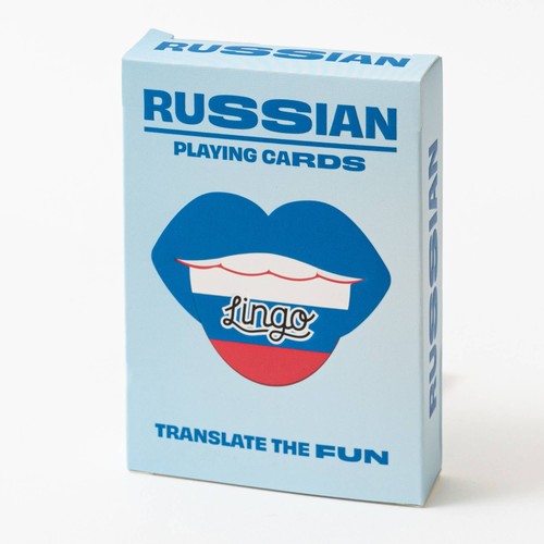 Russian travel playing cards - russian,