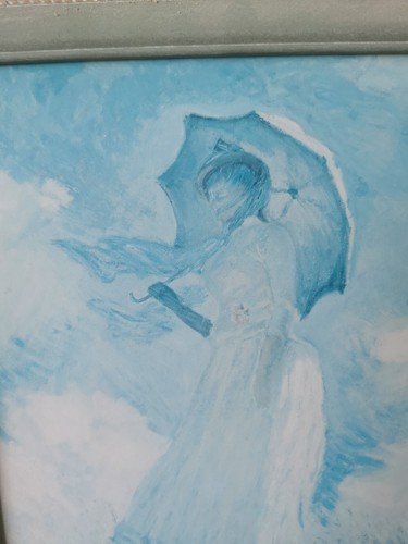 Framed claude monet woman - framed, "woman