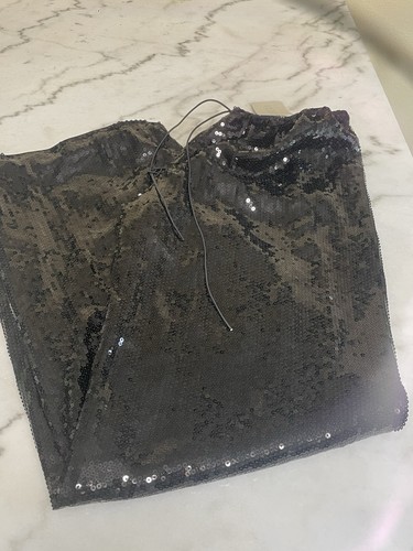 Brand new black sequined - new,
