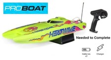 Pro Boat - Blackjack 24 v2 Yellow HeatWave Brushless Catamaran RTR 610mm