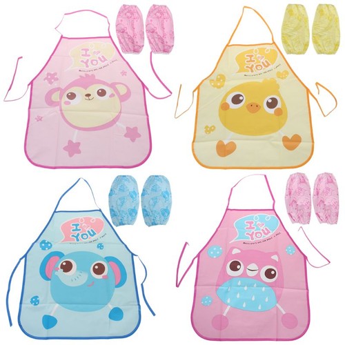 Kids apron set - kids, with