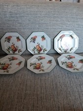 6 X Johnson Brothers Fresh Fruit Side Plates 15.5cm – Retro Vintage New Other 