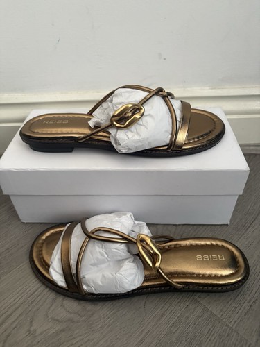 Reiss raina leather - leather, twist