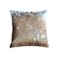 cowhide cushion cover, pillow