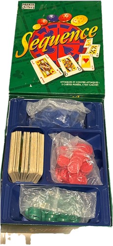Card game sequence a line - game, 5