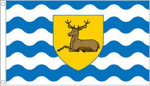 Hertfordshire flag 3 - 5', x
