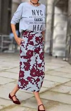 ZARA NEW WOMAN HIGH-WAIST MIDI