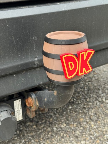 Donkey kong tow bar - donkey, ball