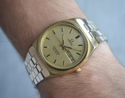 1984 omega seamaster quartz - 1984,