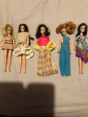 Vintage dawn topper - dolls, x5