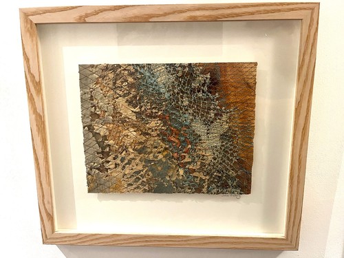 Stunning mixed media landscape