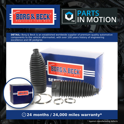 Steering rack boot - steering, fits