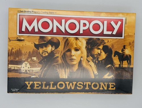 Monopoly yellowstone board - monopoly,
