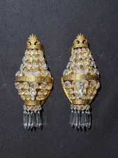 VINTAGE ANTIQUE PAIR WALL