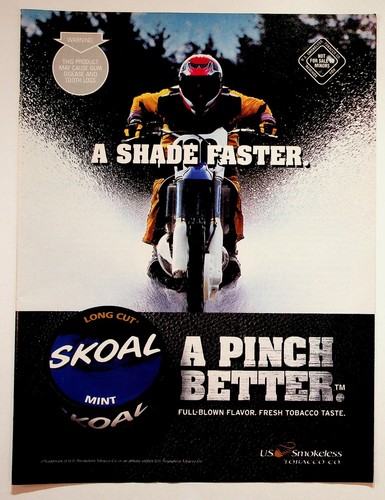 Vintage skoal tobacco 2001 - skoal,