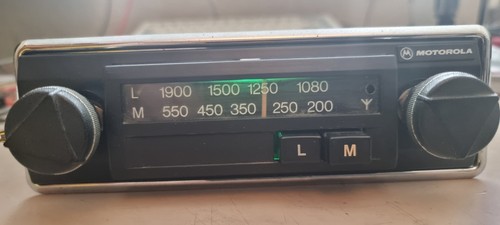 Classic car radio motorola - car,