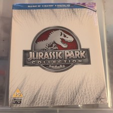 Jurassic Park/The Lost World 3D Collection 6 Disc Sealed [Blu Ray] [Rare]