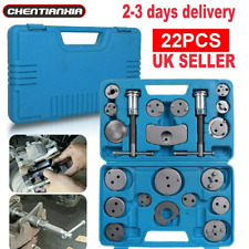 22 PIECES SET UNIVERSAL NEW BRAKE CALIPER PISTON REWIND WIND BACK TOOL KIT UK