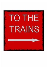 Railway Station Sign