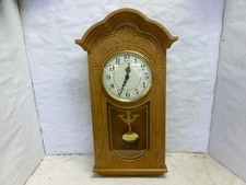 Sligh Chime Wall Clock Oak