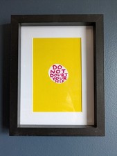 Framed David Shrigley