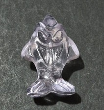 Rare SHARKEY Gogo's Crazy Bones Buddies Series. Sharky. Clear Ice.
