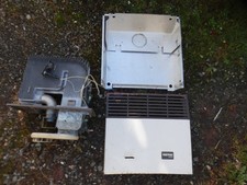 Carver  Trumatic 1800 caravan gas heater, gwo, with instructions+floor template