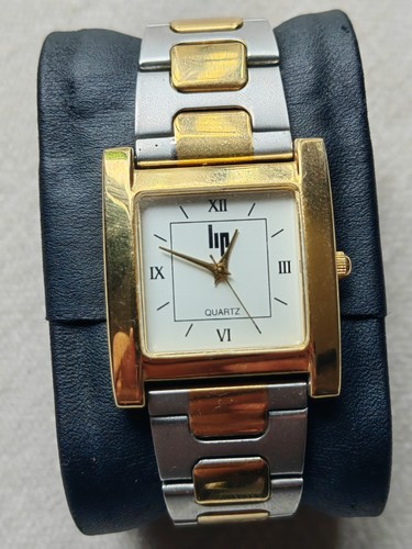 Lip steel quartz watch - steel,