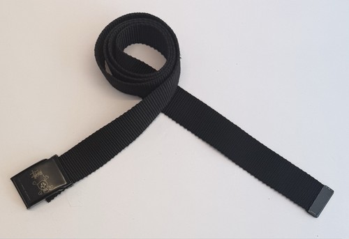 Stussy belt black nylon with - belt,