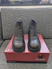 Redback Boots Jarrah Brown Soft Toe UBJK Size UK 9.5