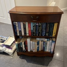 Small Bookcase Yew Wood Veneer