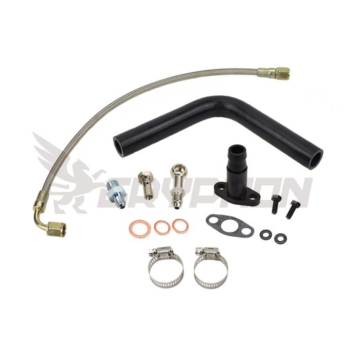 Turbo oil feed - oil, kit