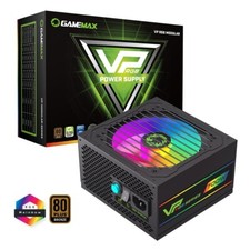 GameMax VP 700W ATX PC PSU 80 Plus Bronze Power Supply Modular 120MM RGB 2x PCIe