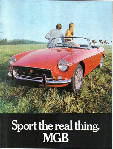 Mgb roadster 1970 - mgb, 1970-71