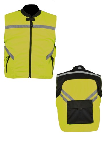 Motorcycle hivis vest - hivis,