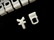 100 curtain track gliders