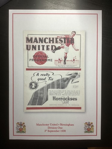1938 manchester united - manchester, v