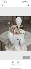 Teddy bear cake - teddy, edible
