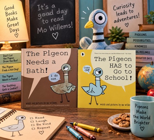 The pigeon book set - set:, has