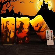 3pcs LED Candles Halloween